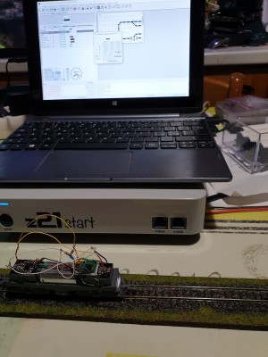 Prova avanti con la z21 e Rocrail