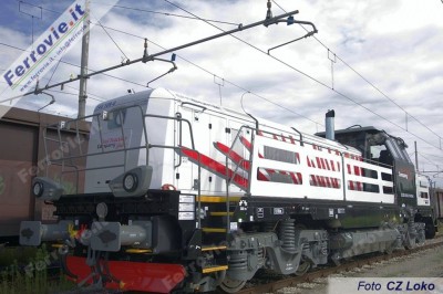 Locomotiva diesel-elettrica 744.109 di CZ Loko per Rail Traction Company.