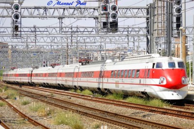 ETR 450 n° 14 in servizio a Roma Tiburtina nel 2010