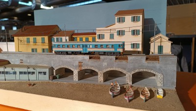 Diorama di Cervo in Liguria - Scala TT 1:120