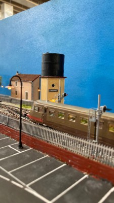 Diorama operativo punto a punto in scala TT - Sanpapino