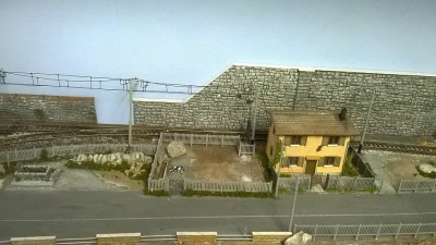 Per rendersi conto del posizionamento dei manufatti. Chiaramente c'è ancora molto da lavorare , ma la base è fatta