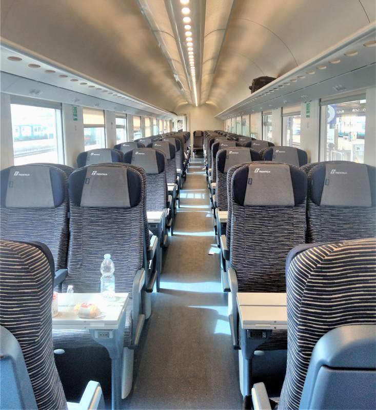 TrenItalia:  тарифы билетов, классы вагонов.