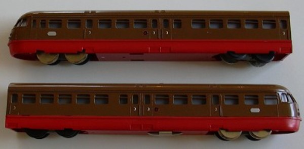 Autotreno Rokal italianizzato con i colori FS - primi anni '60