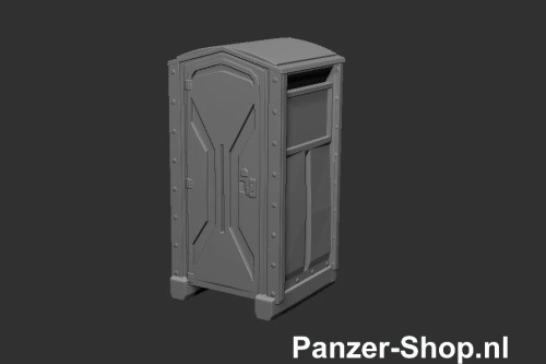 Panzer-Shop.nl Art. Set 8 Dixie Baustellen WCs