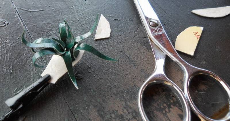 Agave autocostruita in cartoncino