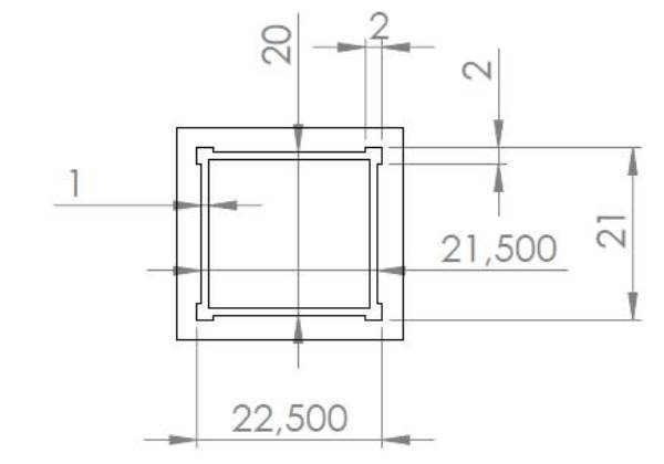 Cabina ENEL disegno