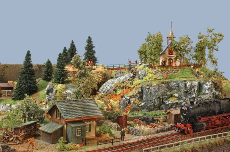 Fondale per plastico o diorama