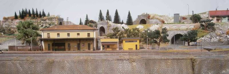 Fondale per plastico o diorama