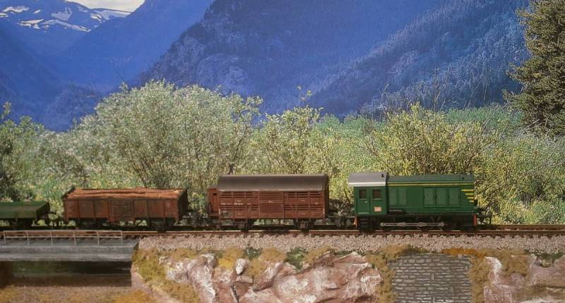 Fondale per plastico o diorama