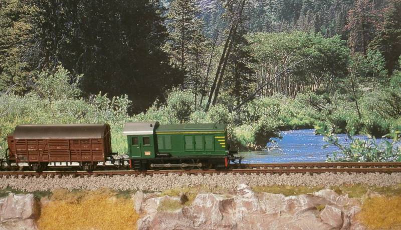 Fondale per plastico o diorama
