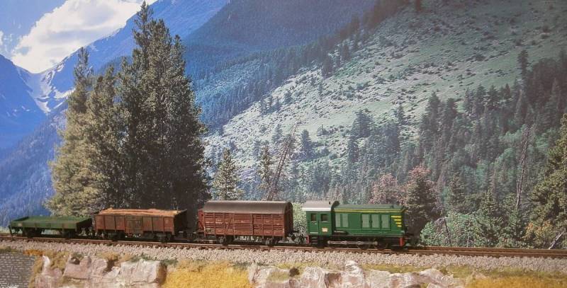 Fondale per plastico o diorama