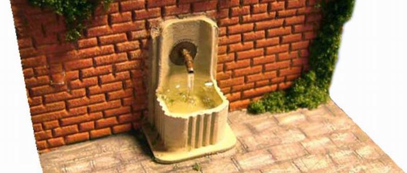 Fontana a muro