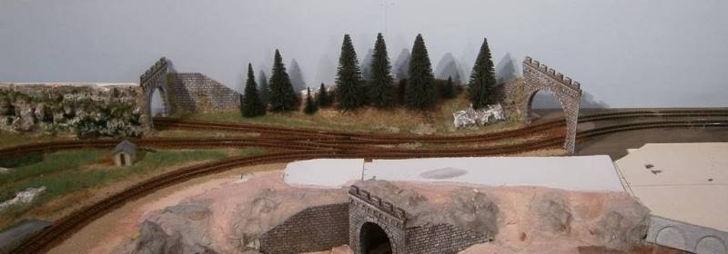 Paesaggio posa vegetazione