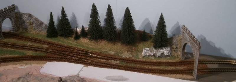 Paesaggio posa vegetazione
