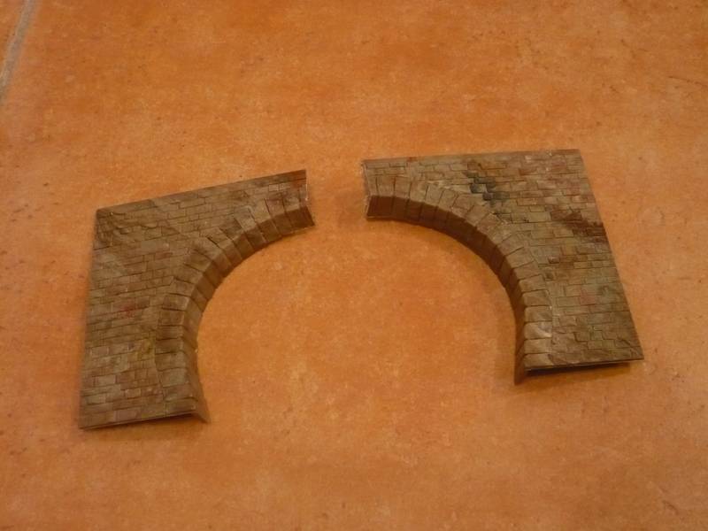 Portale in curva