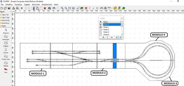 Diamo un colore diverso a ogni modulo