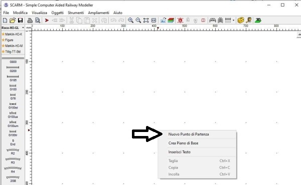 Nuovo punto di partenza