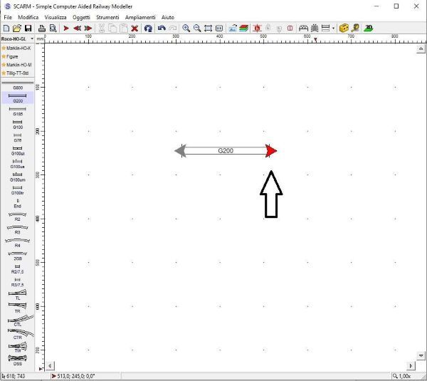 Punto di aggiunta nuovo elemento