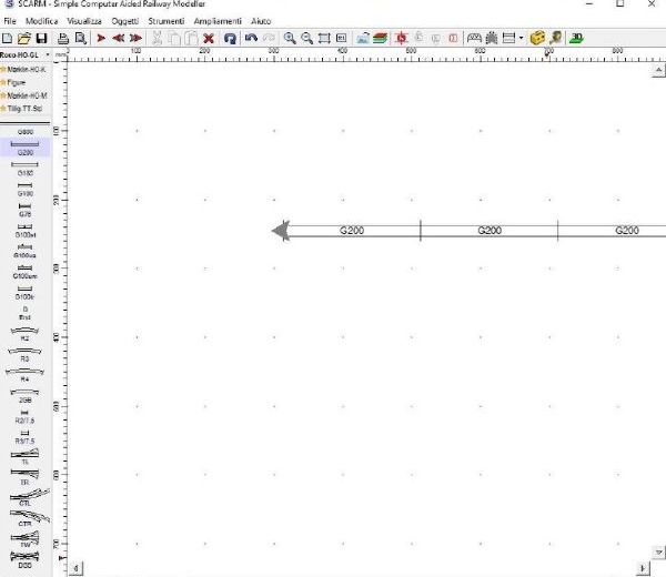 Aggiungiamo due binari