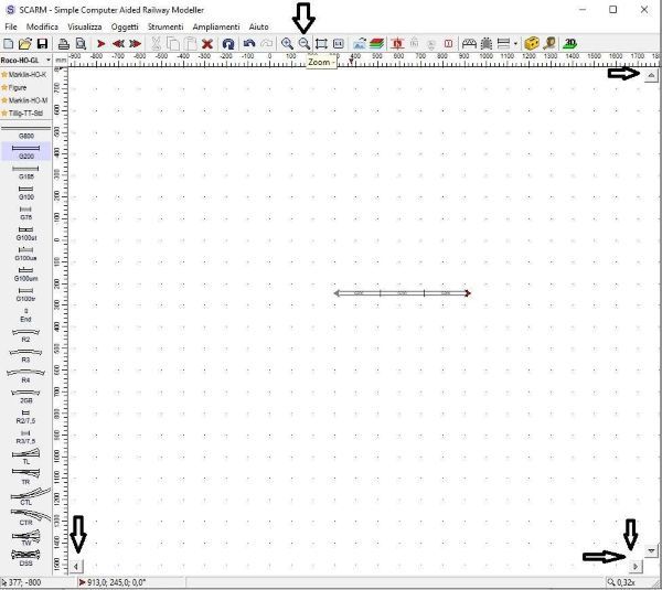 Riduciamo le dimensioni di visualizzazione