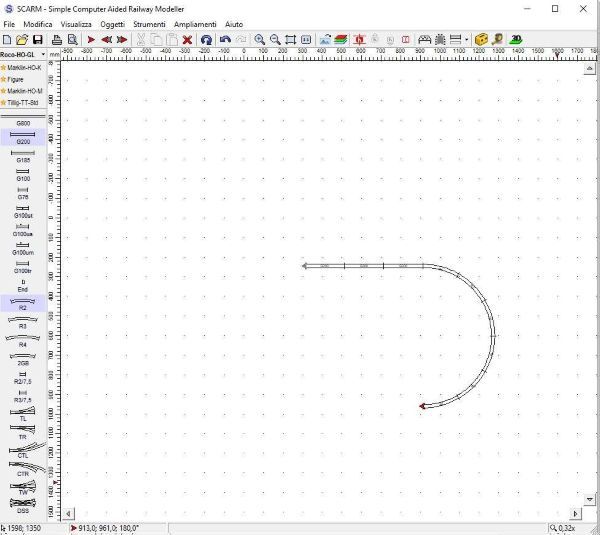 Inserire altre curve, o altri elementi uguali