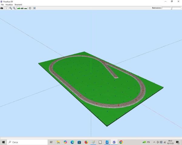 Vista tridimensionale