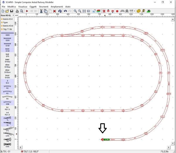 Immissione numerica altezze