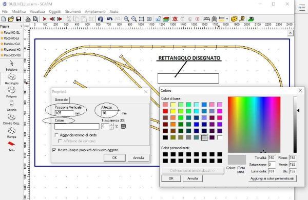 Inseriamo la banchina della stazione di transito