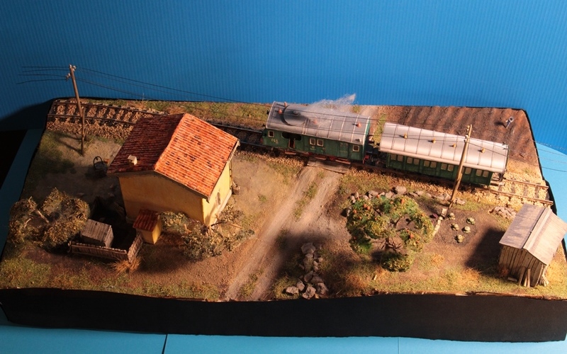 La campagna e il vapore