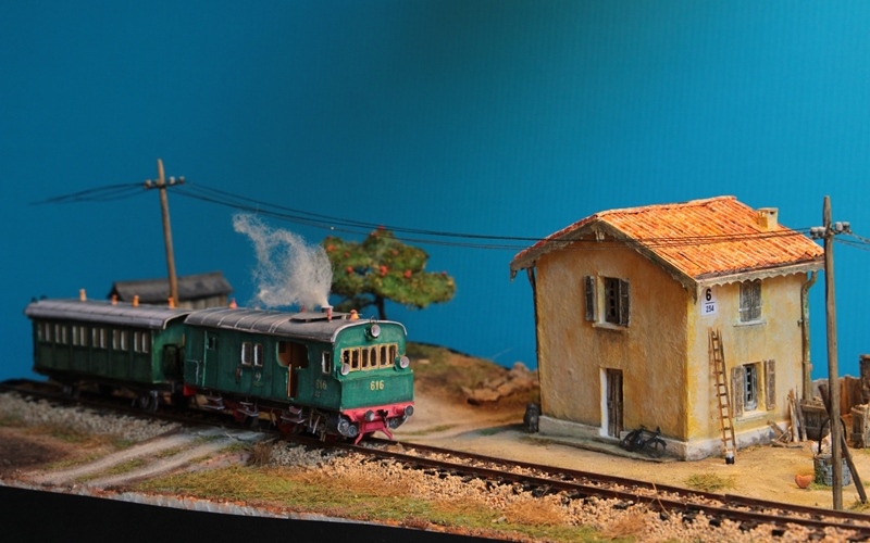 La campagna e il vapore