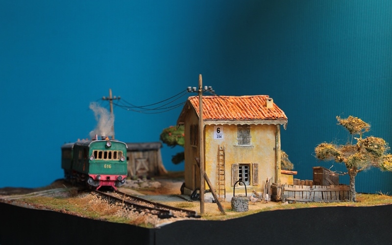 La campagna e il vapore