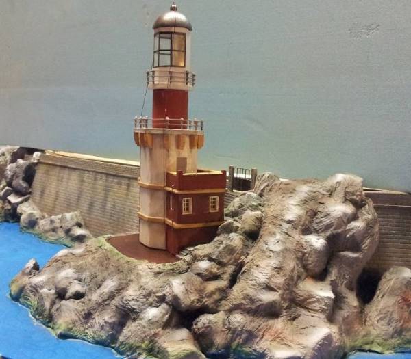 Particolari del faro