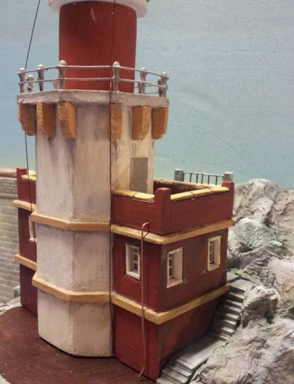 Particolari del faro