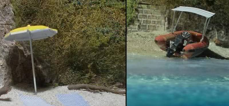 Diorama costiero