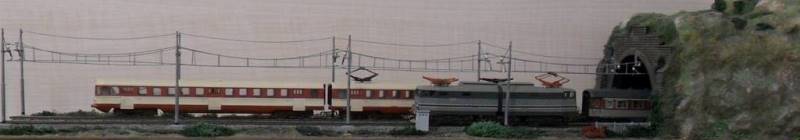 Incrocio fra treni