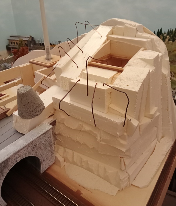 Telaio di supporto per una delle pale eoliche