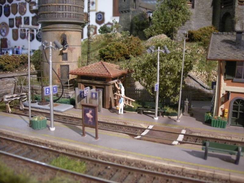 Il borgo e la stazione