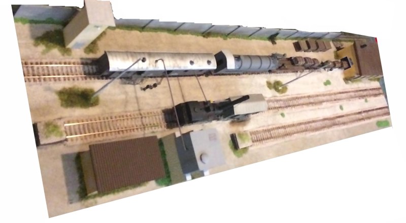 Treno cantiere traverse