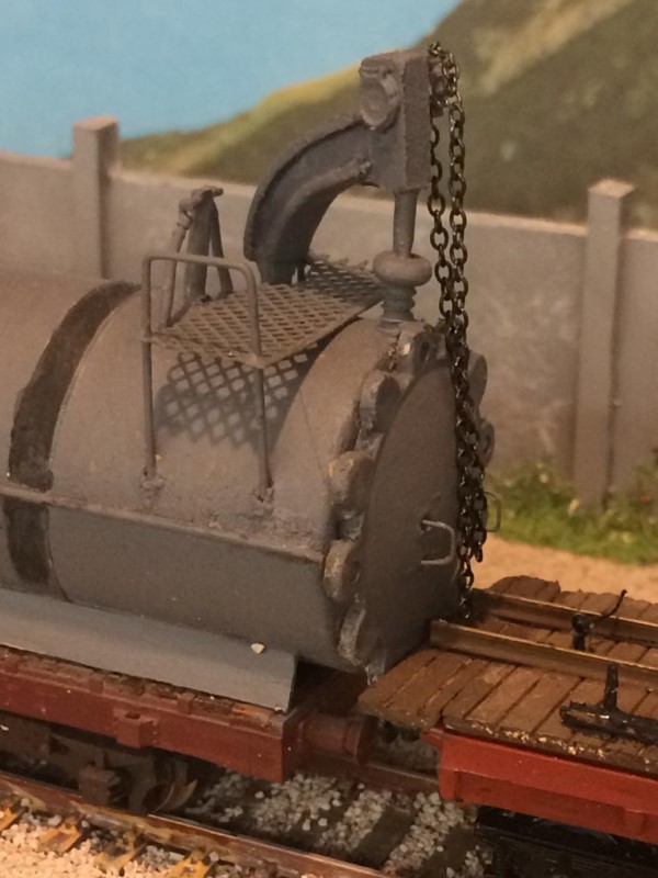 Treno cantiere traverse