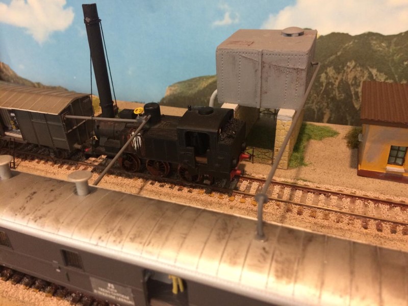 Treno cantiere traverse