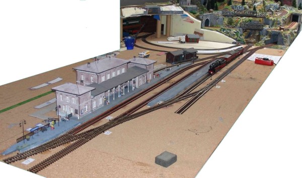 Modulo centrale edifici e ferriera