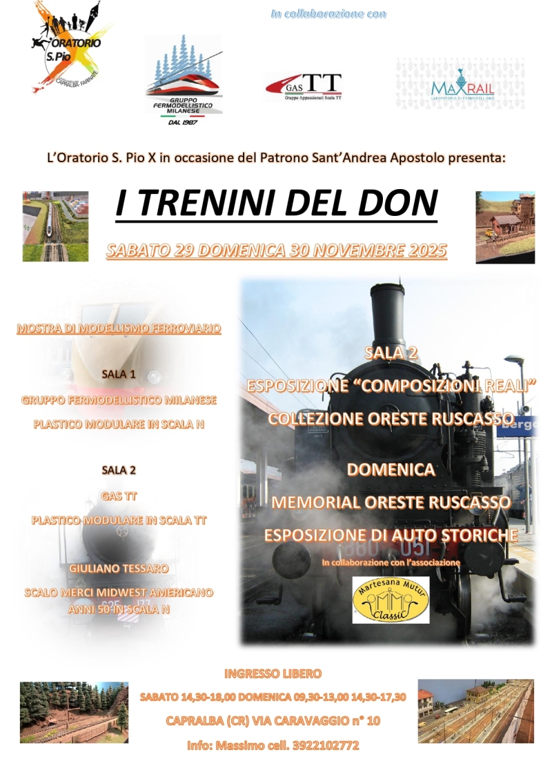 I trenini del Don - Capralba (CR) 2025.