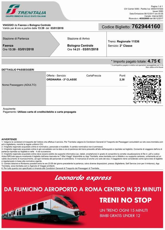 Da Firenze a Faenza