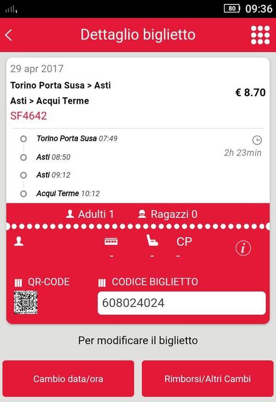 Torino - Acqui Terme
