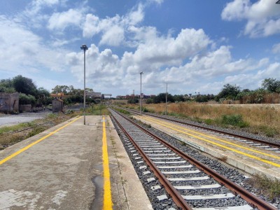 Stazione di Pozzallo, lato Modica/Gela