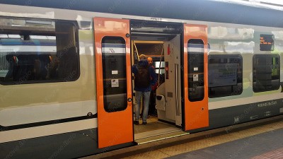 Il treno Regionale 11675 Firenze S.M.N.-Arezzo a Firenze S.M.N.