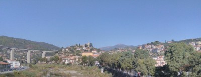 Panorama dalla stazione di Imperia