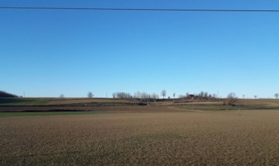 Panorama nei pressi di Quattrodio (AL)