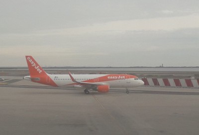 Un Airbus A319 di EasyJet.